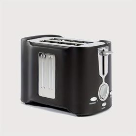 (FST-MBJ-110V)2 Slice Toaster, Quick & Even Results Every Time, Wide Slots Fit Any Size Bread Drop-Down Crumb Tray for Easy Clean Up, Stainless S (FST-MBJ-110V)2 Slice Toaster, Quick & Even Results Every Time, Wide Slots Fit Any Size Bread Drop-Down Crumb Tray for Easy Clean Up, Stainless S